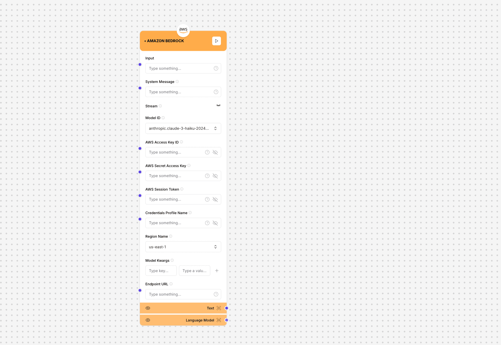 Amazon Bedrock Component