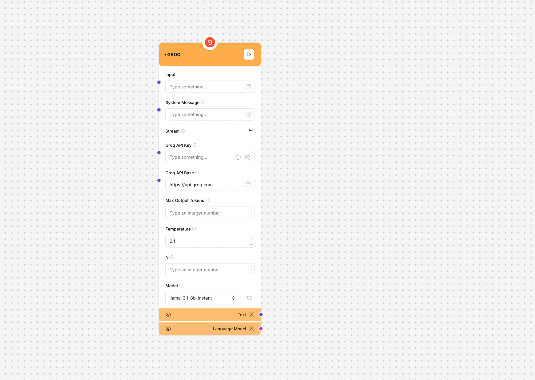 Groq Component