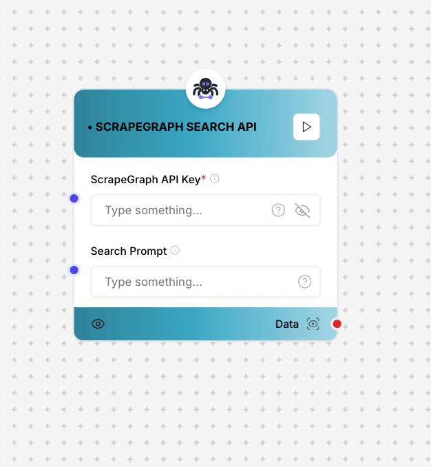 ScrapingGraph Search API Component