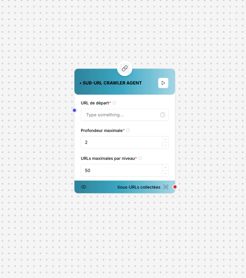 Sub-URL Crawler Agent